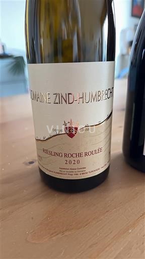Alsace Domaine Zind-Humbrecht Riesling Roche Roulée 2020