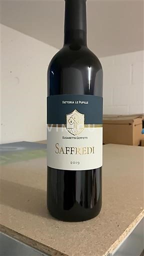 Toscana Không được chỉ định Fattoria Le Pupille Saffredi 2019