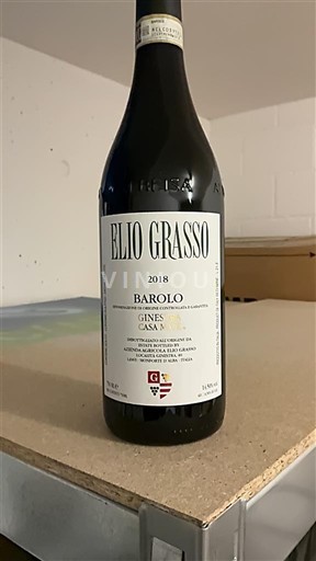 Piemonte Barolo Elio Grasso Ginestra Casa Maté 2018