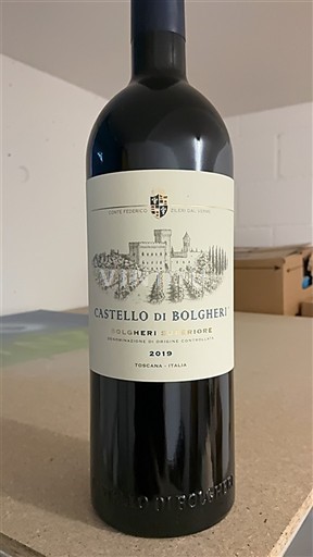 Toscana Không được chỉ định Castello di Bolgheri 2019