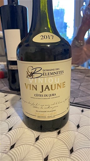Jura Côtes-du-jura Domaine S Bélemnites 2017