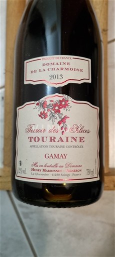 Valle della Loira Touraine Domaine La Charmoise Terroir des Silices 2013