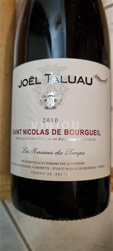 Loire Valley Saint-Nicolas-De-Bourgueil Joël Taluau Les Racines du Temps 2010