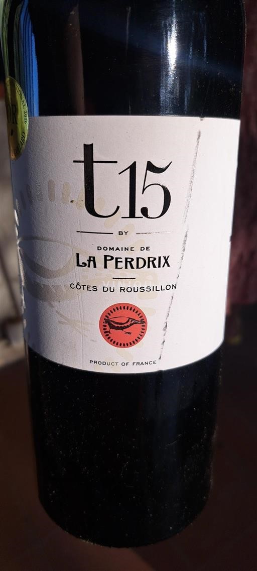 Roussillon Côtes-du-Roussillon Domaine La Perdrix t15 Không niên vụ