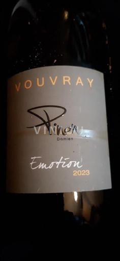 Thung lũng sông Loire Vouvray Domaine Pinon Emotion 2023