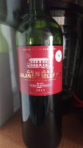 Bordeaux Blaye-côtes-de-bordeaux Château Lalande Bellevue 2023