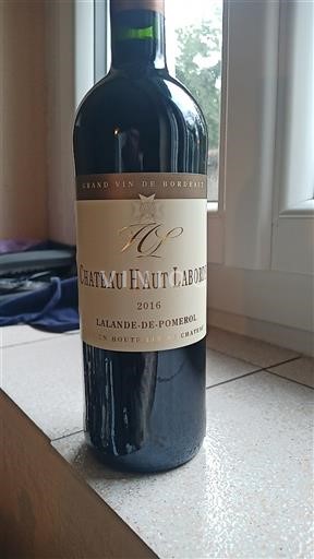 Bordeaux Lalande-de-pomerol Château Haut Laborde 2016