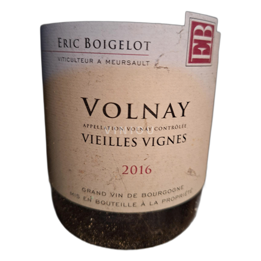 Bourgogne Volnay Eric Boigelot Vieilles Vignes 2016