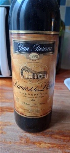 Castilla-La Mancha Valdepeñas Señorío de los Llanos Gran Reserva 1998