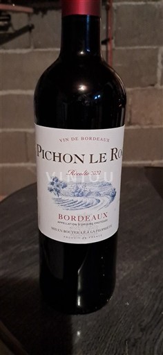 Bordeaux Pichon Le Roi 2022