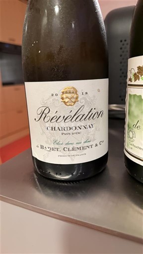 Languedoc ja Roussillon Pays d'Oc Bade Clément & Cie Révélation 2018