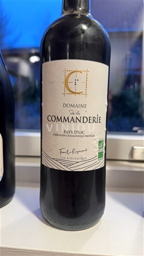 Languedoc e Roussillon Pays d'oc Domaine La Commanderie Não Sazonado