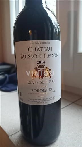 Bordeaux Château Buisson-Redon du Siècle 2014