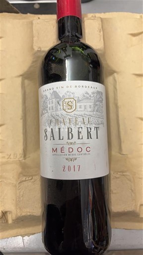 Bordeaux Médoc Château Salbert 2017