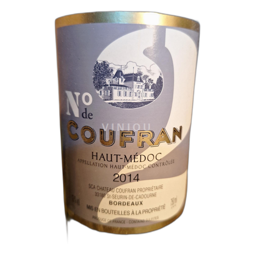 Burdeos Haut-Médoc Château Coufran N de Coufran 2014