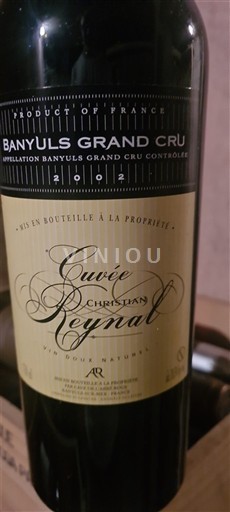 Roussillon Banyuls Grand Cru Christian Reynal Christian Reynal 2002