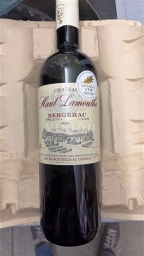 Tây Nam Bergerac Château Haut Lamouthe 2021