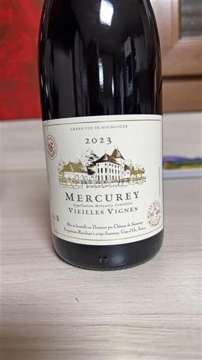 Bourgogne Mercurey Domaine Château de Sassangy Vieilles Vignes 2023