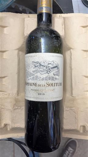 Bordeaux Pessac-Léognan Domaine La Solitude 2016