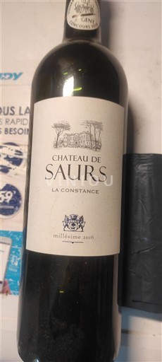 Tây Nam Gaillac Château Saurs La Constance 2016