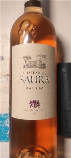 Tây Nam Gaillac Château Saurs 2017