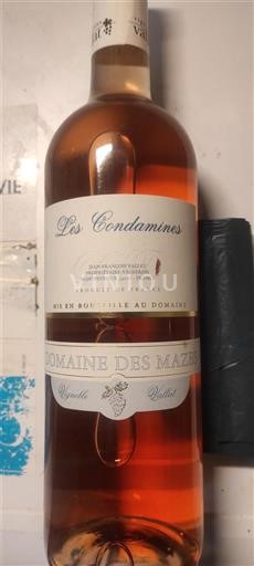 Alpe in reke Rona Ardeška. Domaine S Mazes Les Condamines 2022