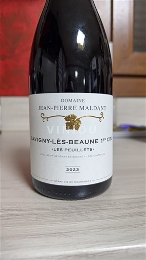 Bourgogne Savigny-lès-beaune Premier Cru Domaine Jean-Pierre Maldant Les Peuillets 2023