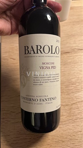 Piedmont Barolo Conterno Fantino Mosconi Vigna Ped 2013