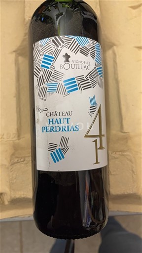 Bordeaux Château Haut Perdrias 41 Ohne Jahrgang