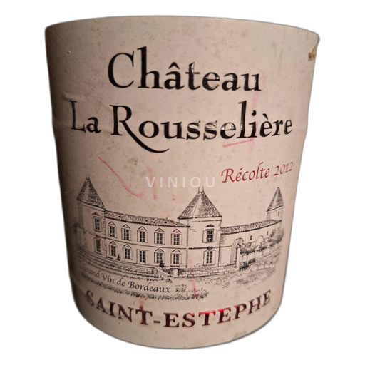 Bordeaux Saint-Estèphe Château La Rousselière 2012