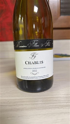 Bourgogne Chablis Domaine Fillion et Fils 2022