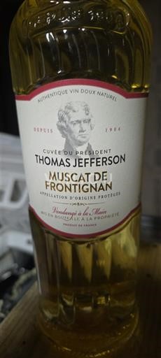 Langvedok Muškat iz Frontignana Vendanges de la Méditerranée du Président Thomas Jefferson Neleten.