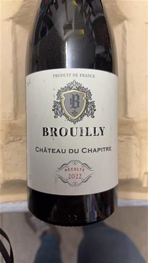 Beaujolais Brouilly Château Chapitre 2022