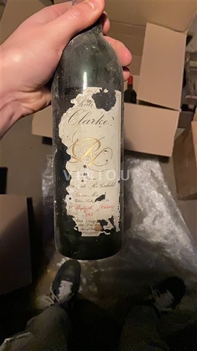 Bordeaux Listrac-Médoc Château Clarke 1983