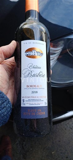 Bordeaux Château Barbère 2018