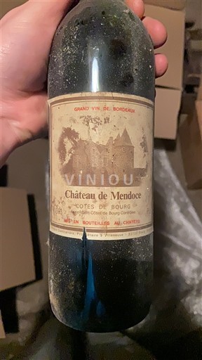 Bordeaux Côtes-de-bourg Château Mendocé 1983