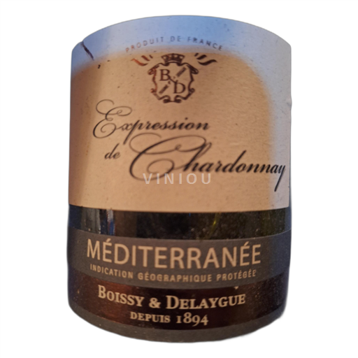 Provence, Nedre Rhônedal, Korsika Middelhavet Boissy & Delaygue Expression de Chardonnay 2021