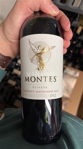 Thung lũng Maipo Maipo Central Montes Reserva 2022