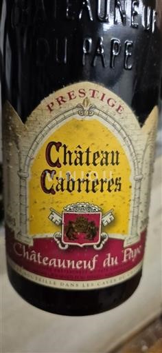 Valle del Rodano Châteauneuf-du-Pape Château Cabrières Prestige 2003