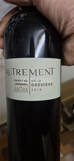 Bordeaux Lussac-saint-émilion Château La Grenière Autrement 2018