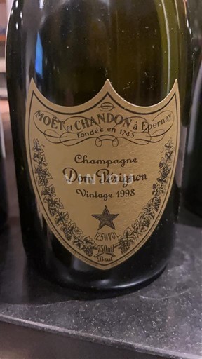 Champagne Moët & Chandon Dom Pérignon 1998