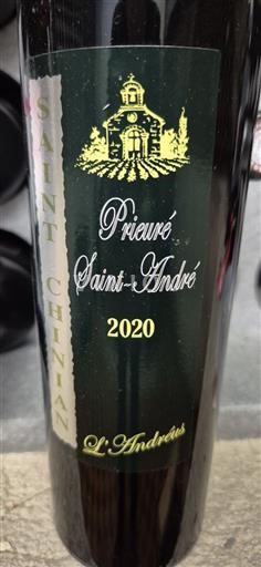 Languedoque Saint-Chinian Prieuré Saint André L'Andrée 2020