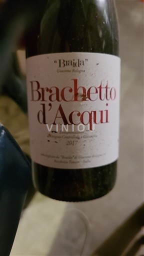 Piemonte Brachetto d'Acqui Braida 2017
