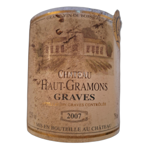 Bordeaux Graves Château Haut-Gramons 2007