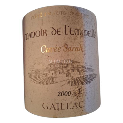 Alsace Ospecificerad Manoir de L'emmeillée Sarah 2000