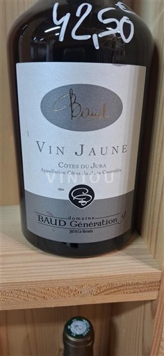 Jura Côtes-du-jura Domaine Baud Génération 9 Vin Jaune Không niên vụ