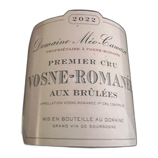Borgonha Vosne-romanée Premier Cru Domaine Méo-Camuzet Aux brûlées 2022