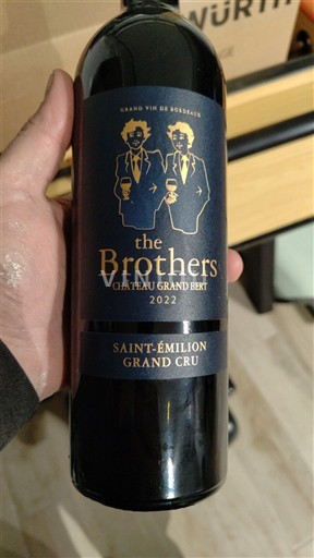 Bordeaux Saint-Émilion Grand Cru Grand Cru Château Grand Bert The Brothers 2022