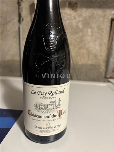 Valle del Rodano Châteauneuf-du-Pape Château La Font du Loup Le Puy Rolland Vieilles Vignes 2021