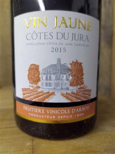 Jura Côtes-du-jura Fruitière Vinicole d'Arbois Vin Jaune 2015